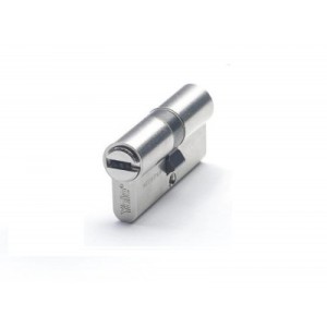 CILINDRO YL6 LEVA LARGA DOBLE EMBRAGUE 30-40 NIQUE L, 5 LLAVES YALE