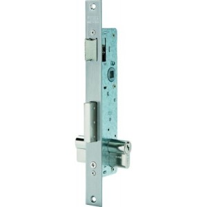 CERRADURA PUERTA METALICA SERIE 2210 2210-25 MM INOX