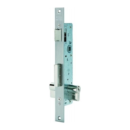 CERRADURA PUERTA METALICA SERIE 2210 2210-25 MM INOX