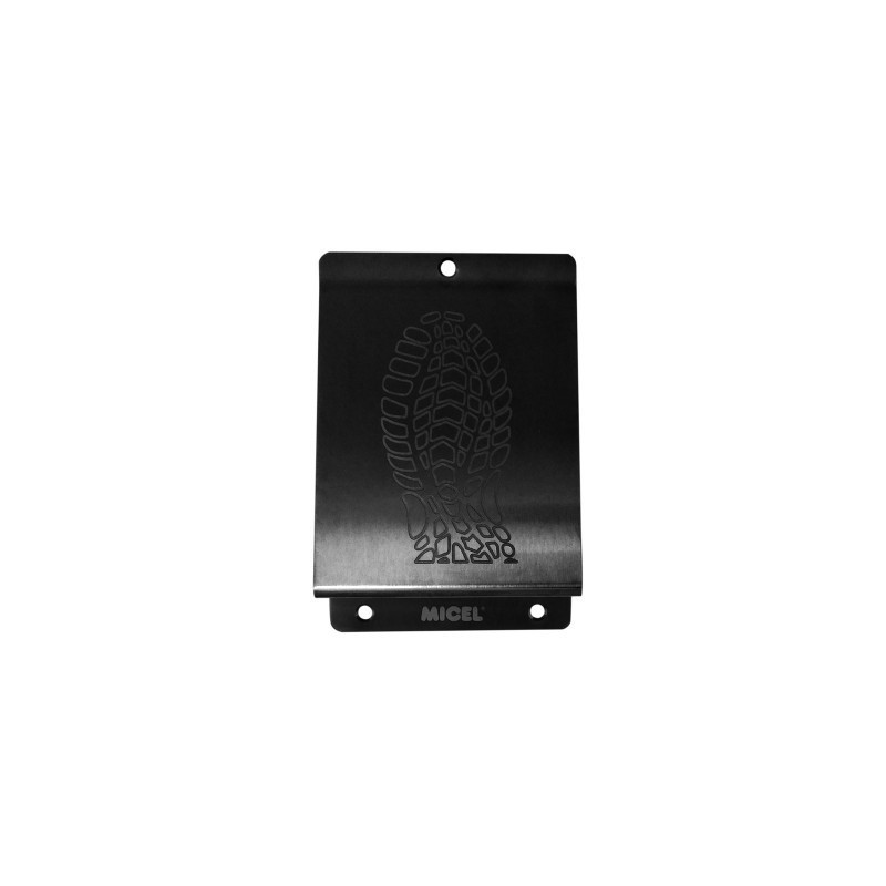PLACA PISA PUERTA 148X98MM A/INOX NE MICEL 97851