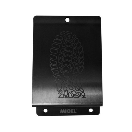 PLACA PISA PUERTA 148X98MM A/INOX NE MICEL 97851