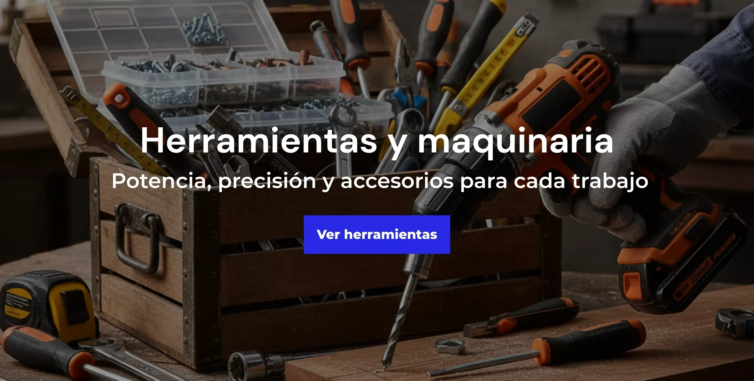 Banner promocional Espacio Ferretería